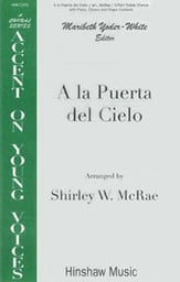 A la Puerta del Cielo Two-Part choral sheet music cover